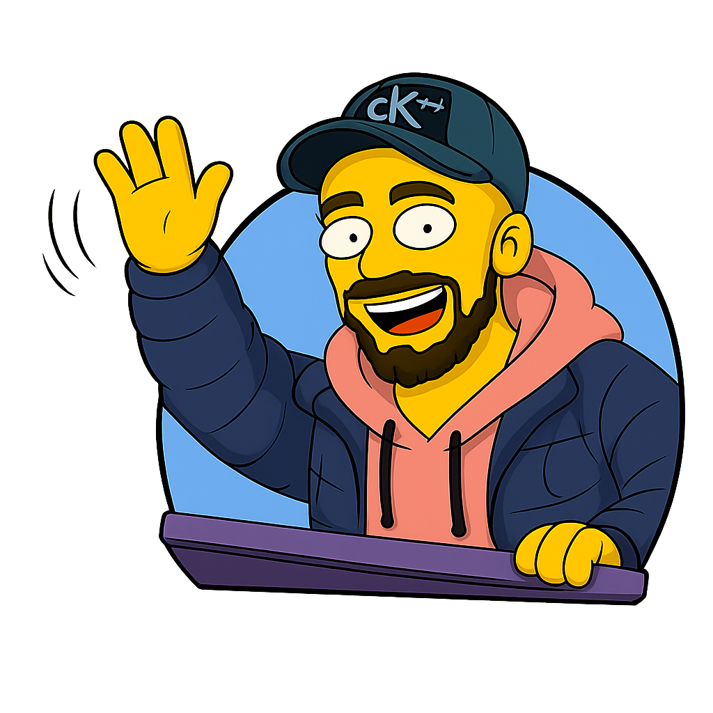 CrisPoe waving